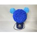 Beauty And The Beast Mickey Blue Roses 25cm